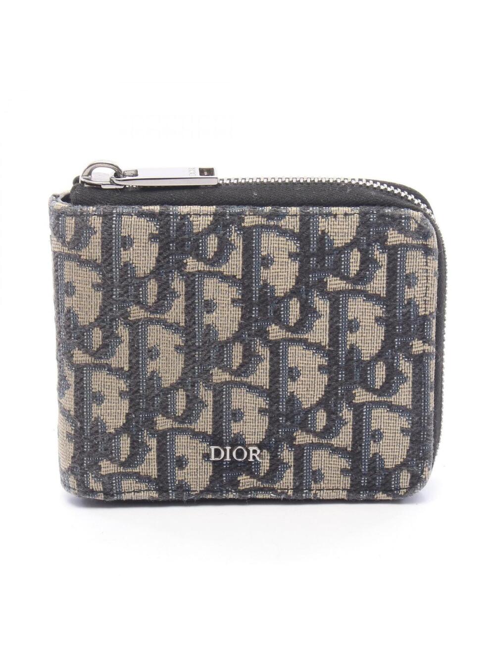 Christian Dior Oblique Bi-Fold Wallet #350206D62B